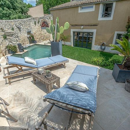 Le Baratier - Demeure De Charme Sauna & Piscine Calvisson Dış mekan fotoğraf